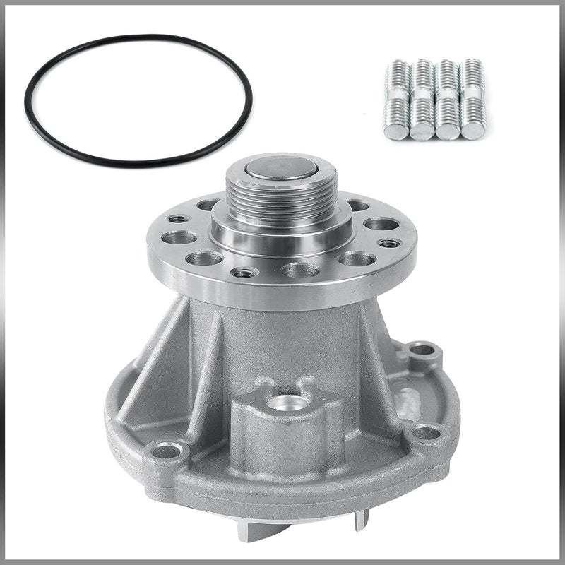 KARCOCA AW6058 Professional Water Pump Kit with Gasket Compatible With 6.0L Ford Super Duty 2004-2007 Excursion E-350 2004-2005 E-350 2004-2010 E-450 2004-2008 - Image 1
